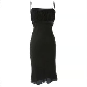 Chiffon overlay dress